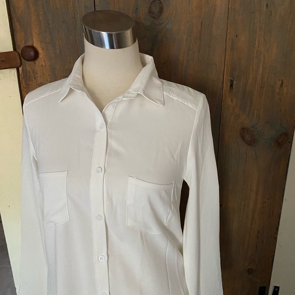 Grace Karin Button Up Shirt Dress with Pockets! - Picture 4 of 6